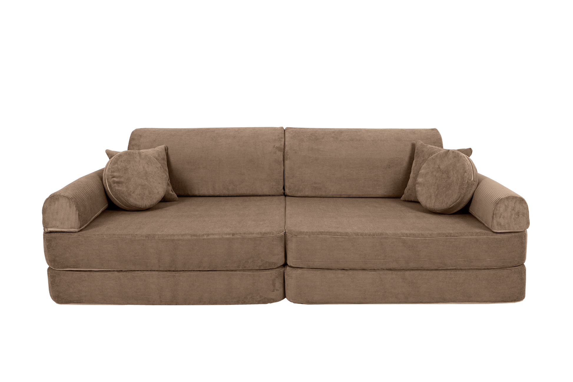 Modular Sofa for Kids - Slimcord Corduroy Brown