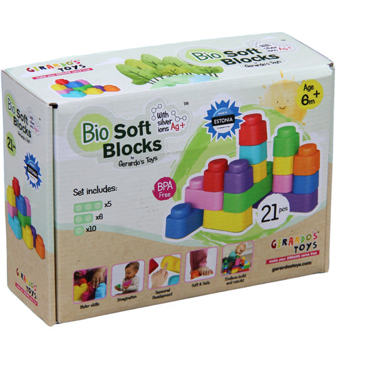 Soft Blocks Set - 21 pieces