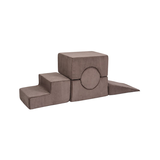 Aesthetic Shape Set 5-Elements - Brown