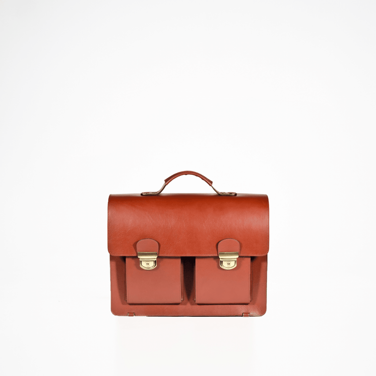 Briefcase No. 35 - Cognac