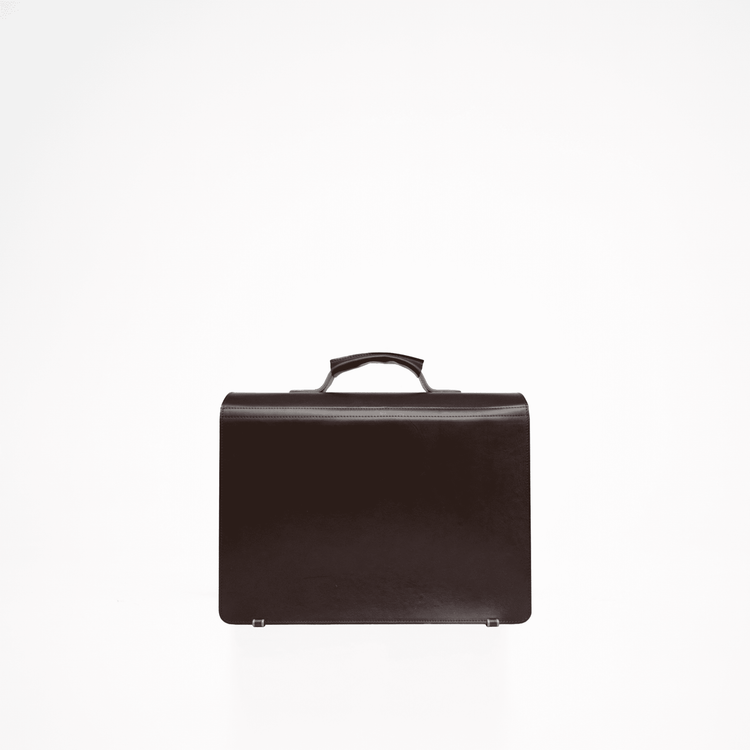 Briefcase No. 35 - Dark Brown