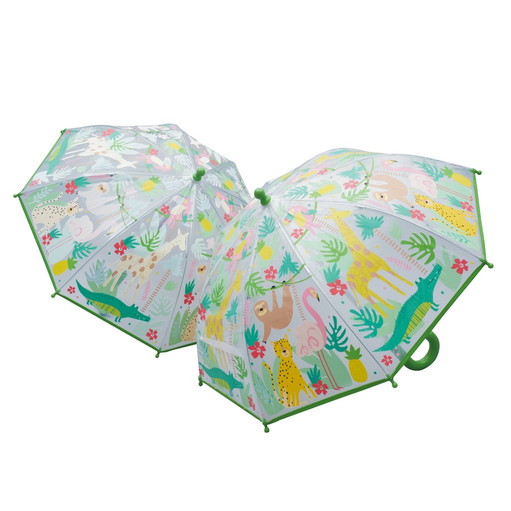 Color Changing Umbrella - Jungle