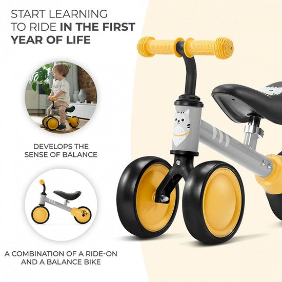 Balance Bike CUTIE - Yellow