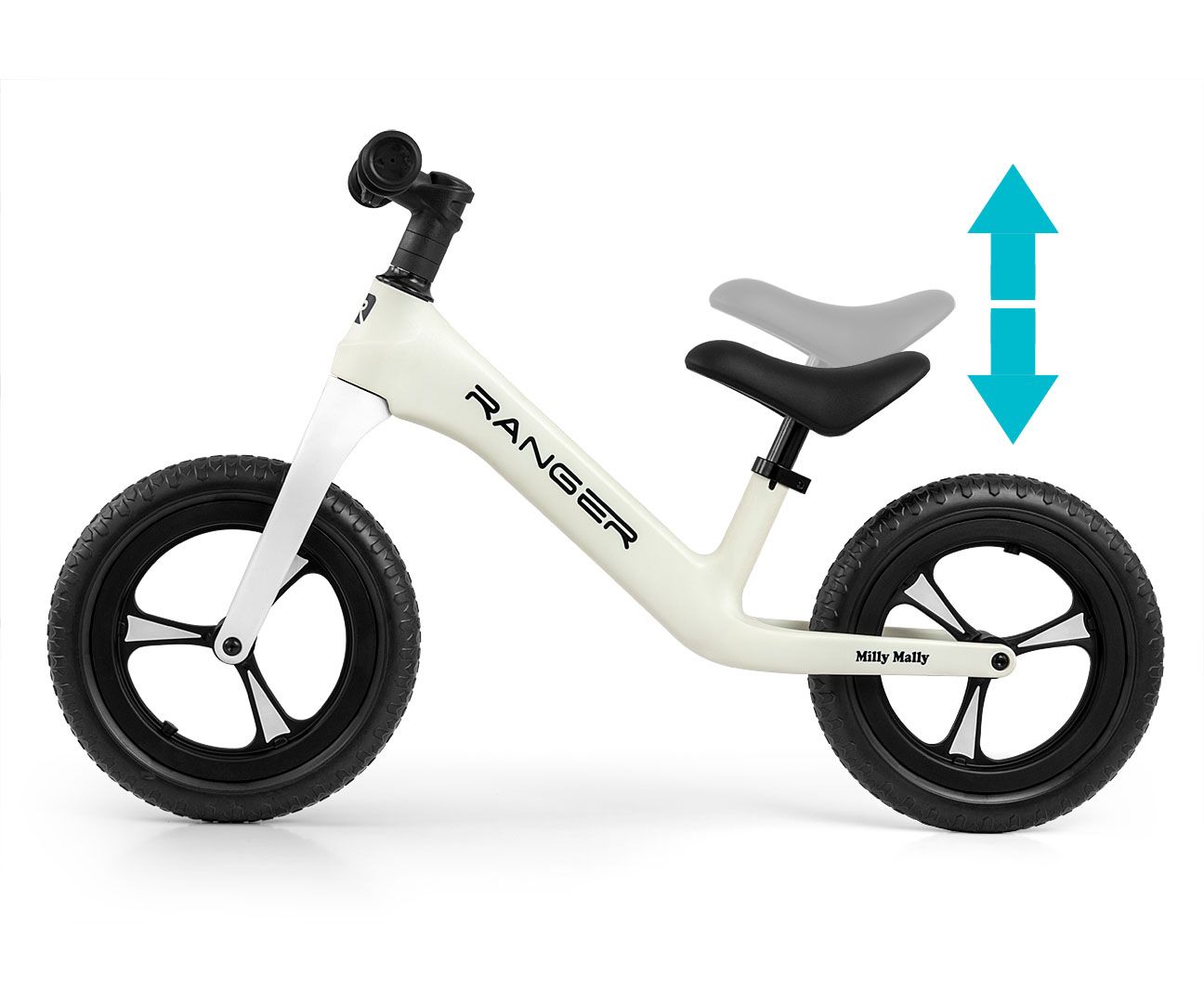 Balance Bike RANGER - White