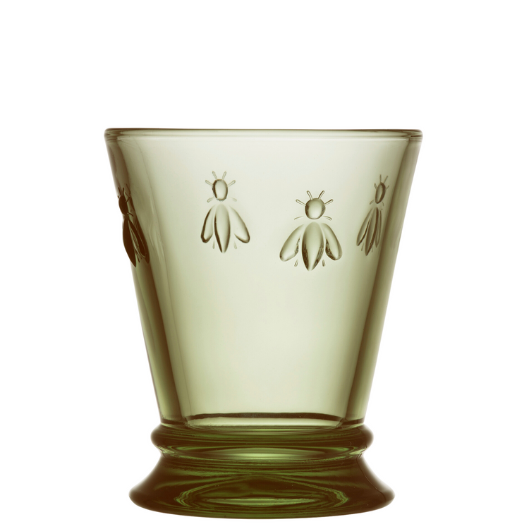 Bee Water Glasses Set of 4 Colors, 250ml