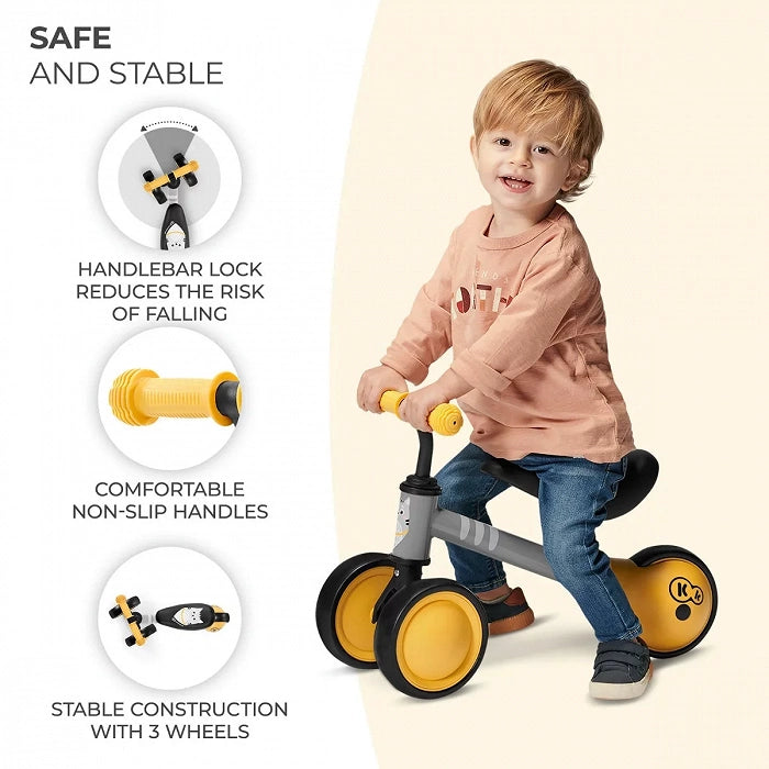 Balance Bike CUTIE - Yellow