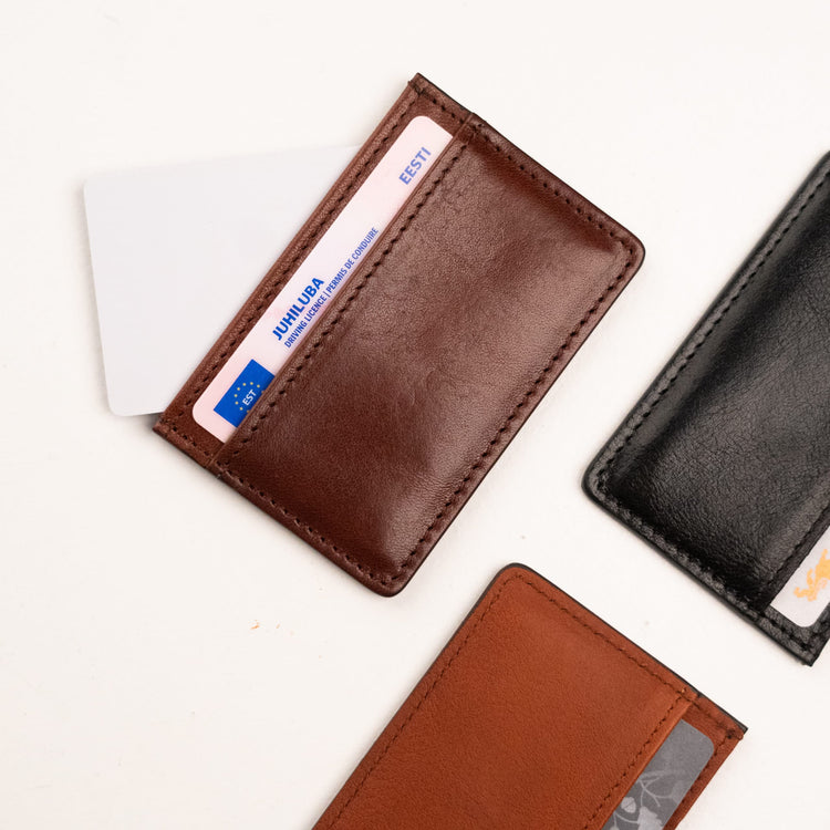 Leather Card Holder No. 34