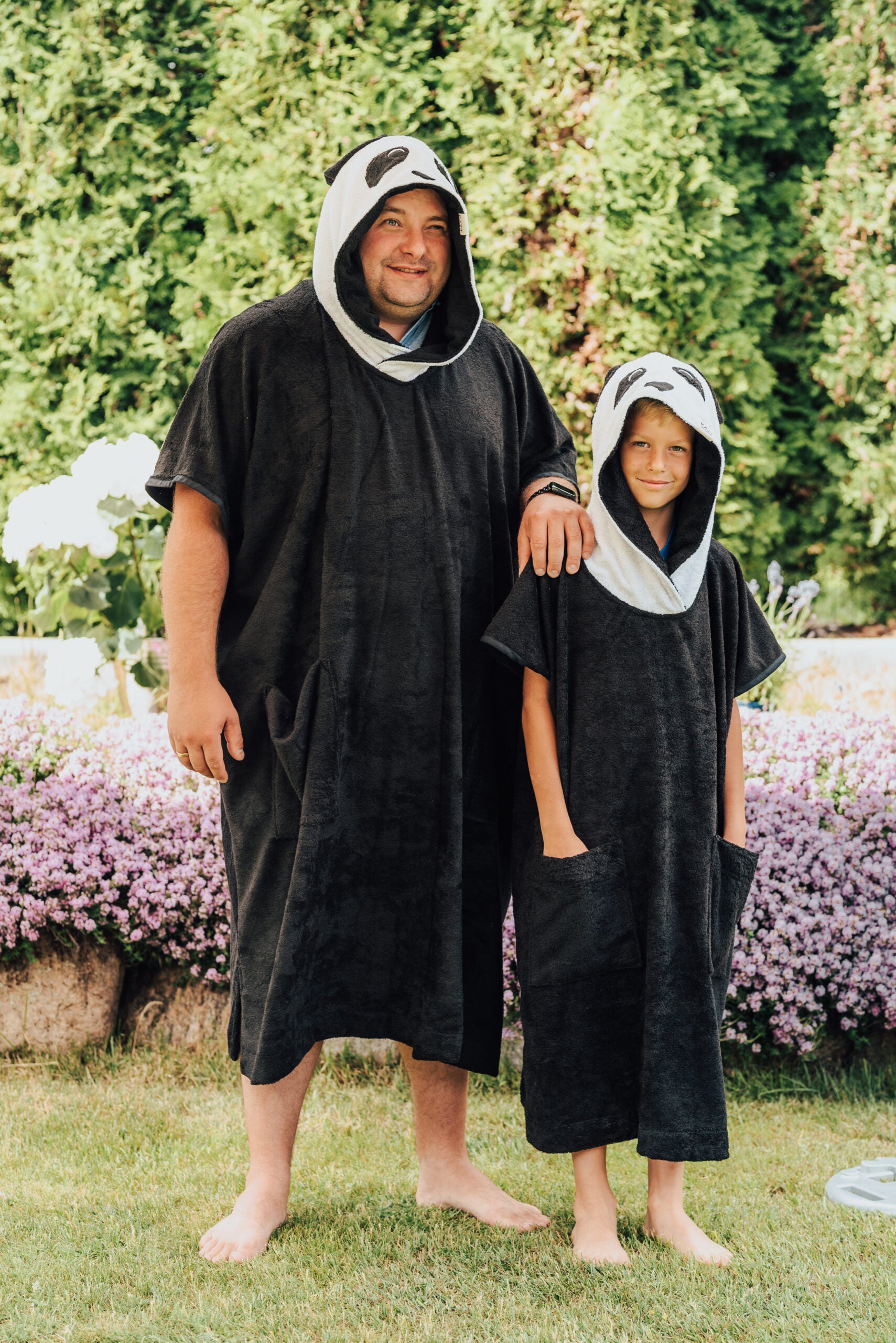 Short-Sleeve Poncho PANDA - For KIDS