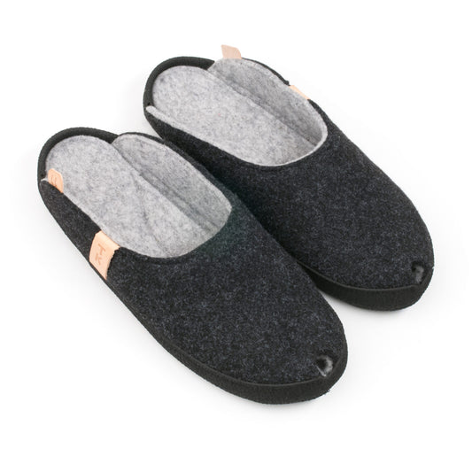 TOKU Brussels Slippers - Dark Gray