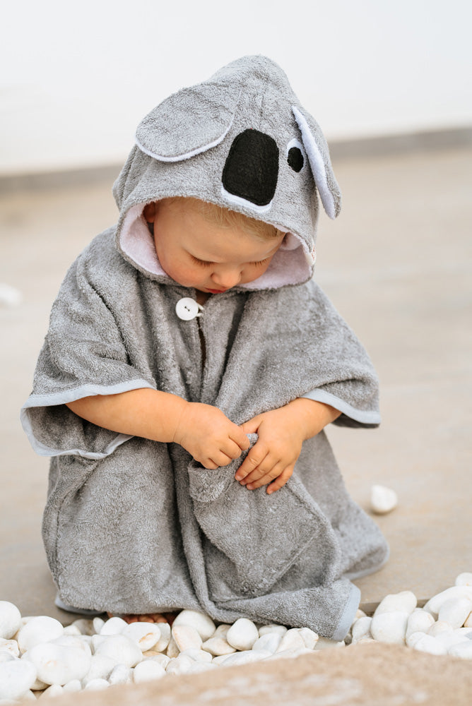 Short-Sleeve Poncho KOALA - For TODDLERS