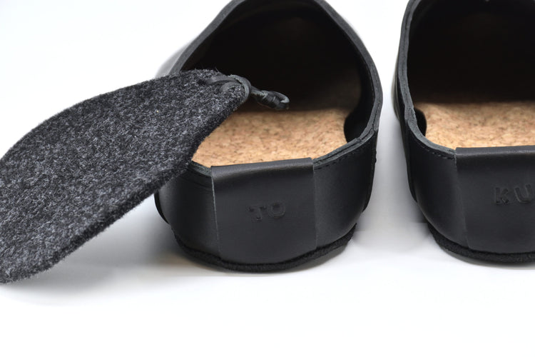 Kyoto Slippers - Black