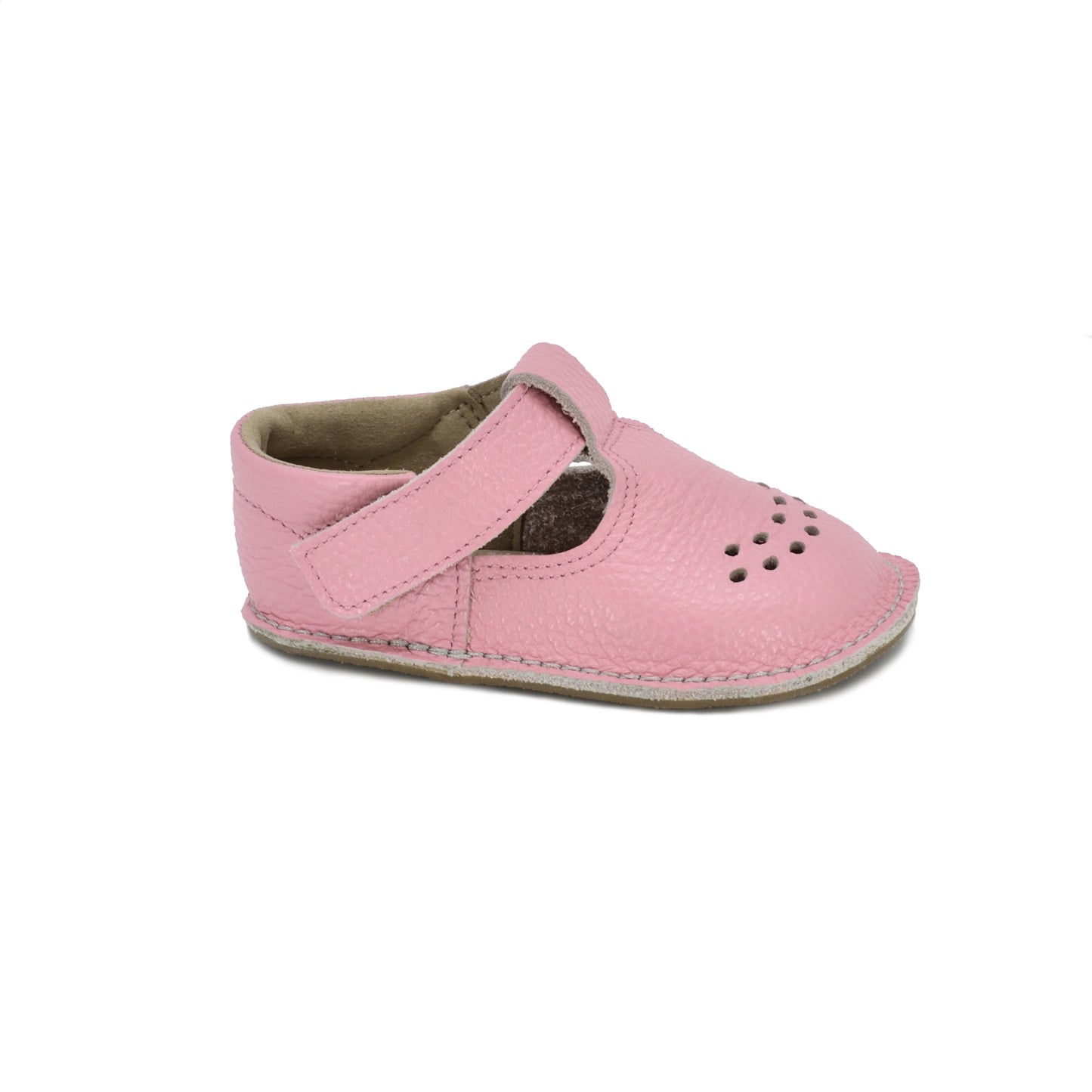 Leather Kids' Shoes Lusti - Pink