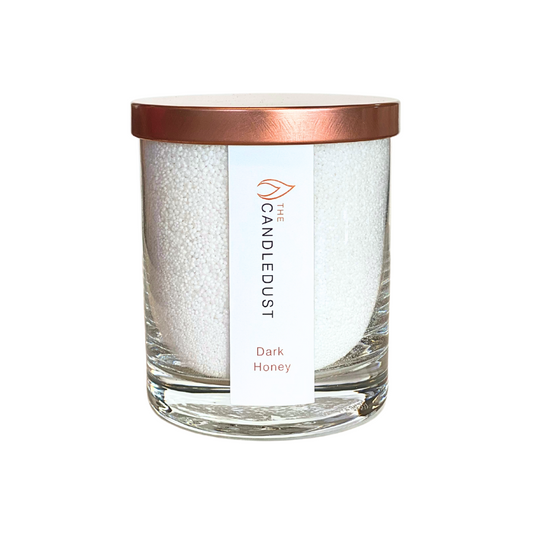 Powdered Candle in Glass - Dark Honey 160g