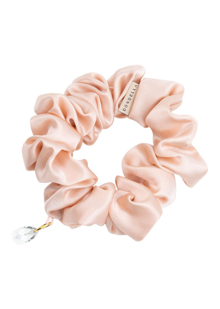 Luxury Silk Scrunchie - Rose