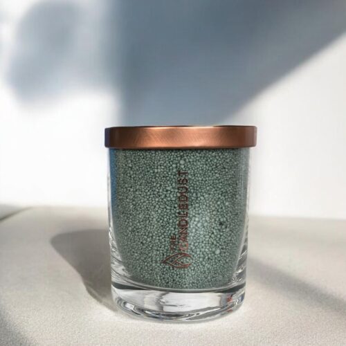 Unscented Powder Candle in Glass - Emerald 160g