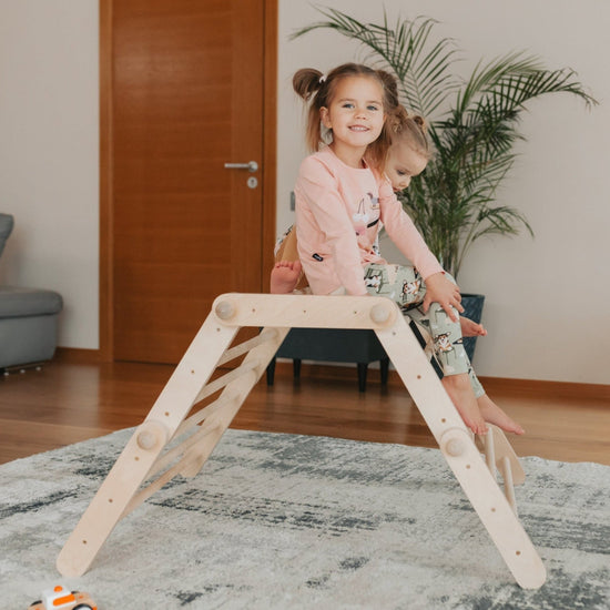 FIPITRI® 5-segment Modifiable Climbing Frame With a Sliding/Climbing Ramp