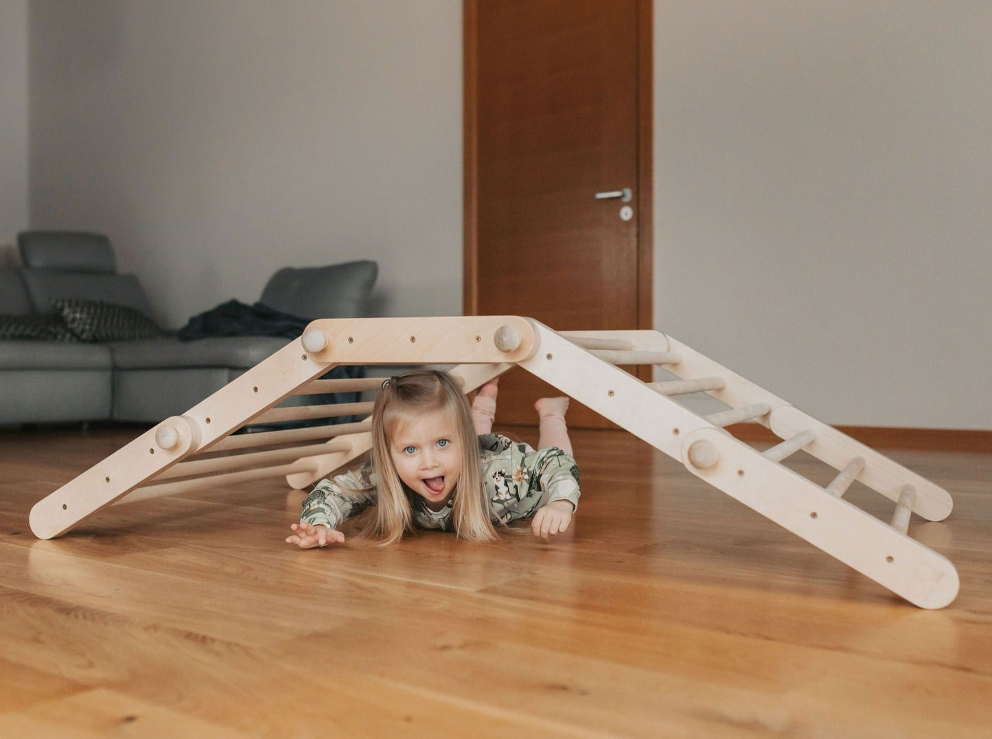 FIPITRI® 5-segment Modifiable Climbing Frame With a Sliding/Climbing Ramp