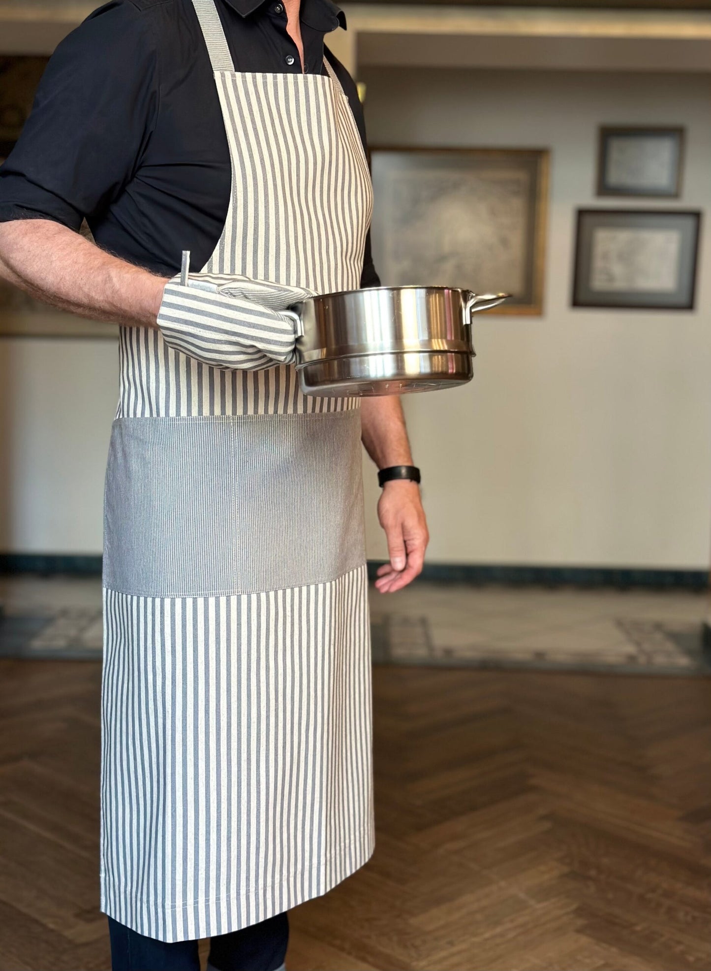 Unisex Apron, Recycled Fabric - Nord 1