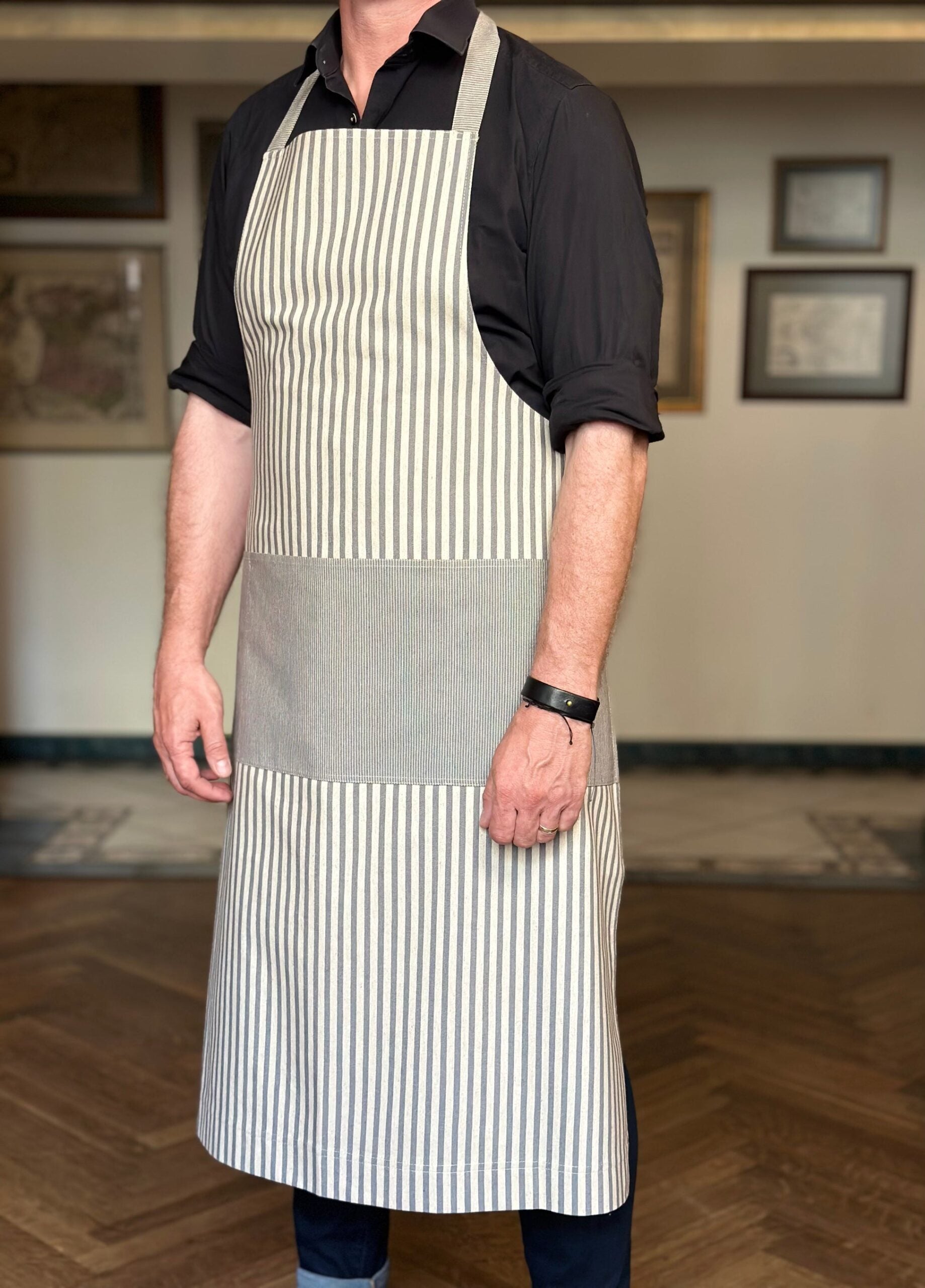 Unisex Apron, Recycled Fabric - Nord 1