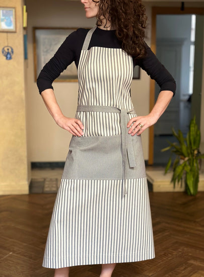 Unisex Apron, Recycled Fabric - Nord 1