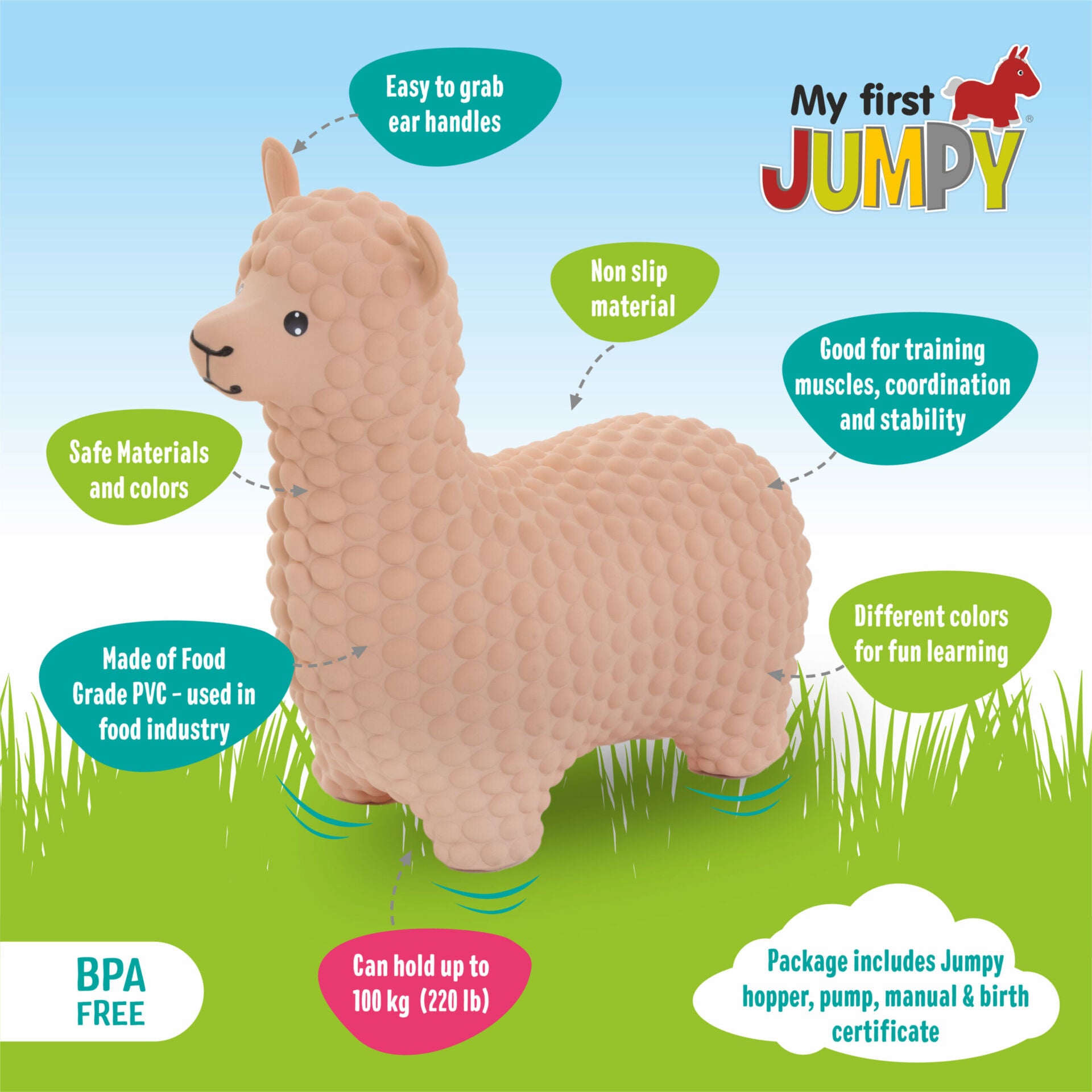 My First JUMPY – Beige Alpaca