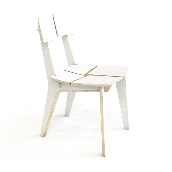 Woodpecker Wooden Dining Chair - White