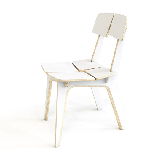 Woodpecker Wooden Dining Chair - White