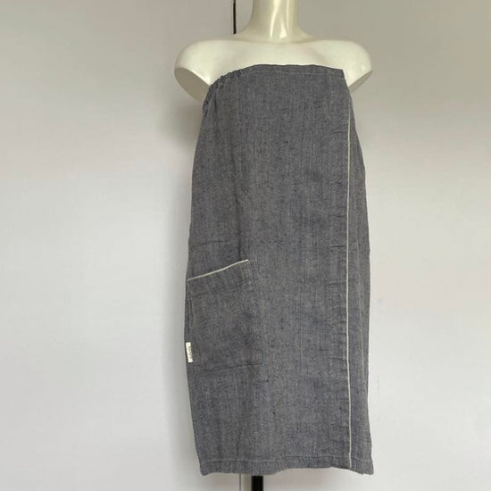 Linen Sauna Skirt for Women