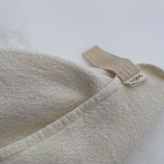 Big Linen Towel - White