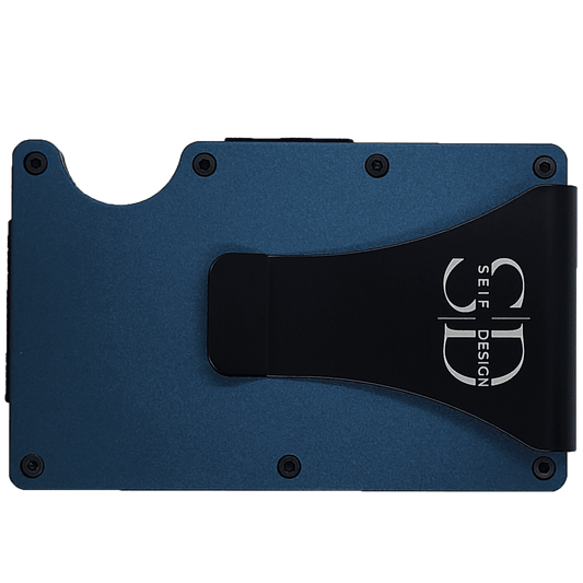 Lite Blue - Card Holder with RFID Blocking