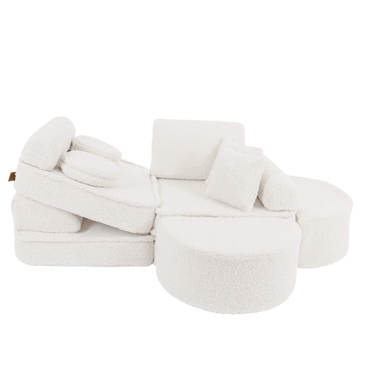 Medium Modular Sofa for Kids - Bearly Cream Plus