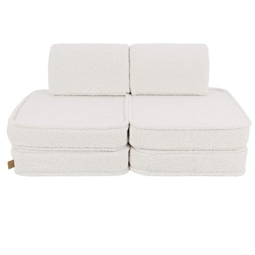 Small Modular Sofa for Kids - Bearly Cream