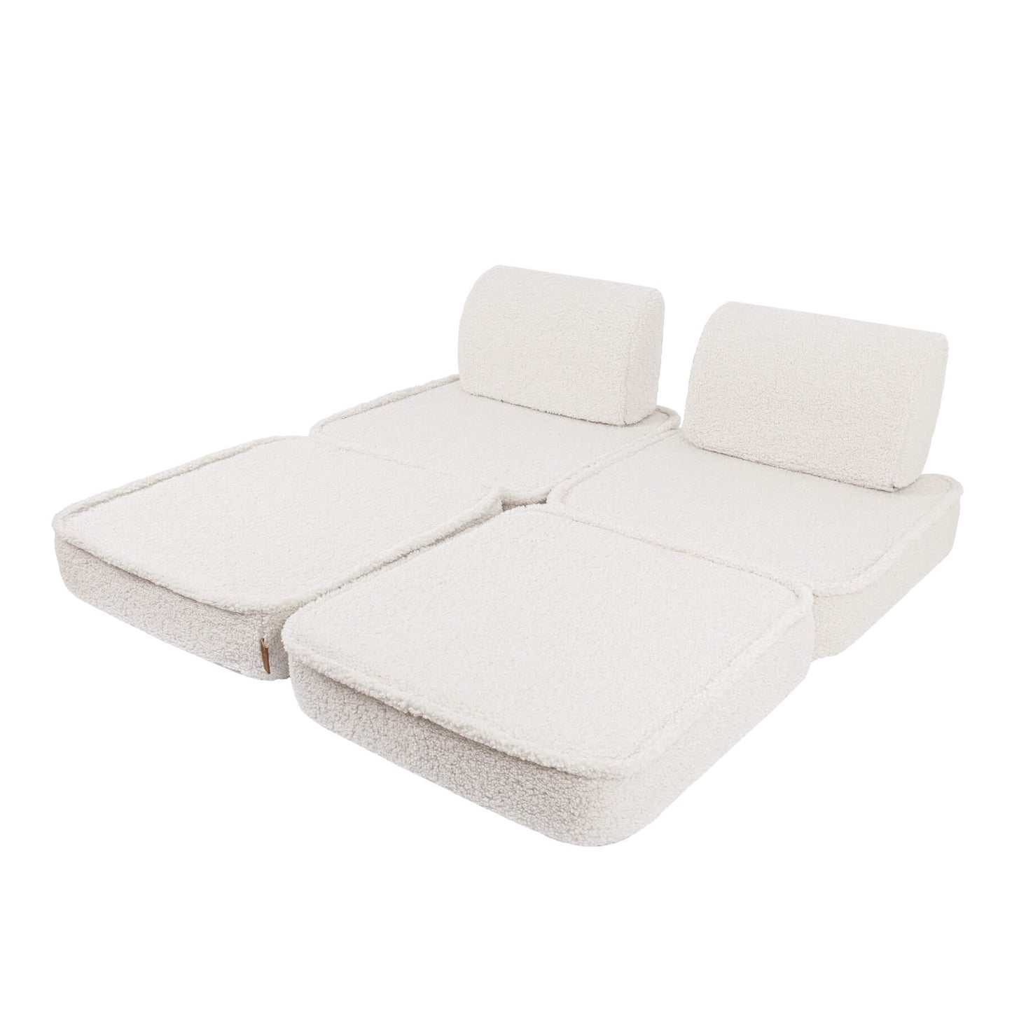 Small Modular Sofa for Kids - Bearly Cream