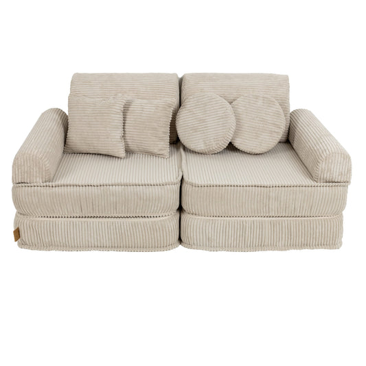 Medium Modular Sofa for Kids - Aesthetic Ecru