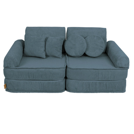 Medium Modular Sofa for Kids - Aesthetic Turquoise