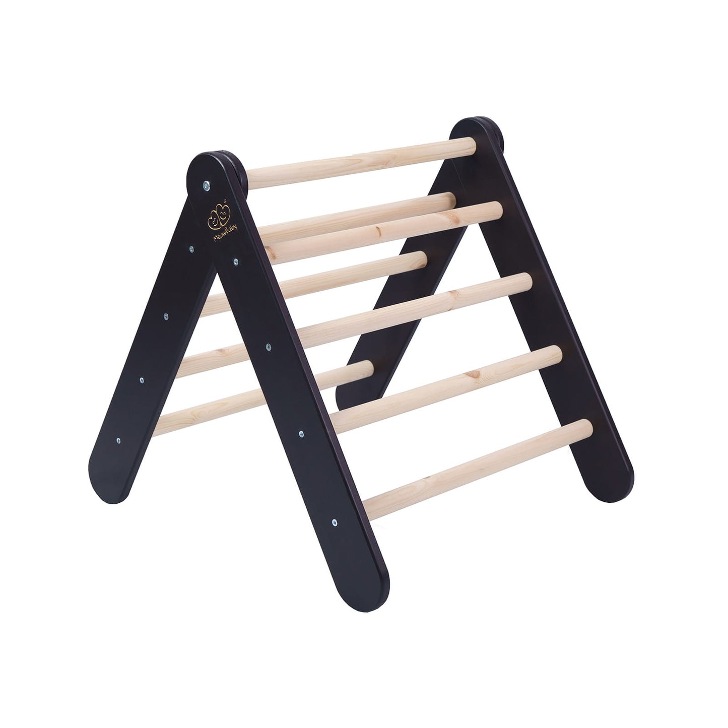 Wooden Pikler climbing Ladder - Black