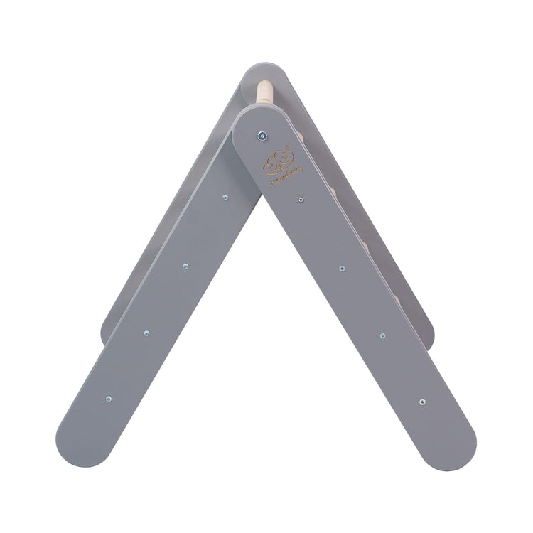 Ladder with a Slide-Climbing Wall - Grey