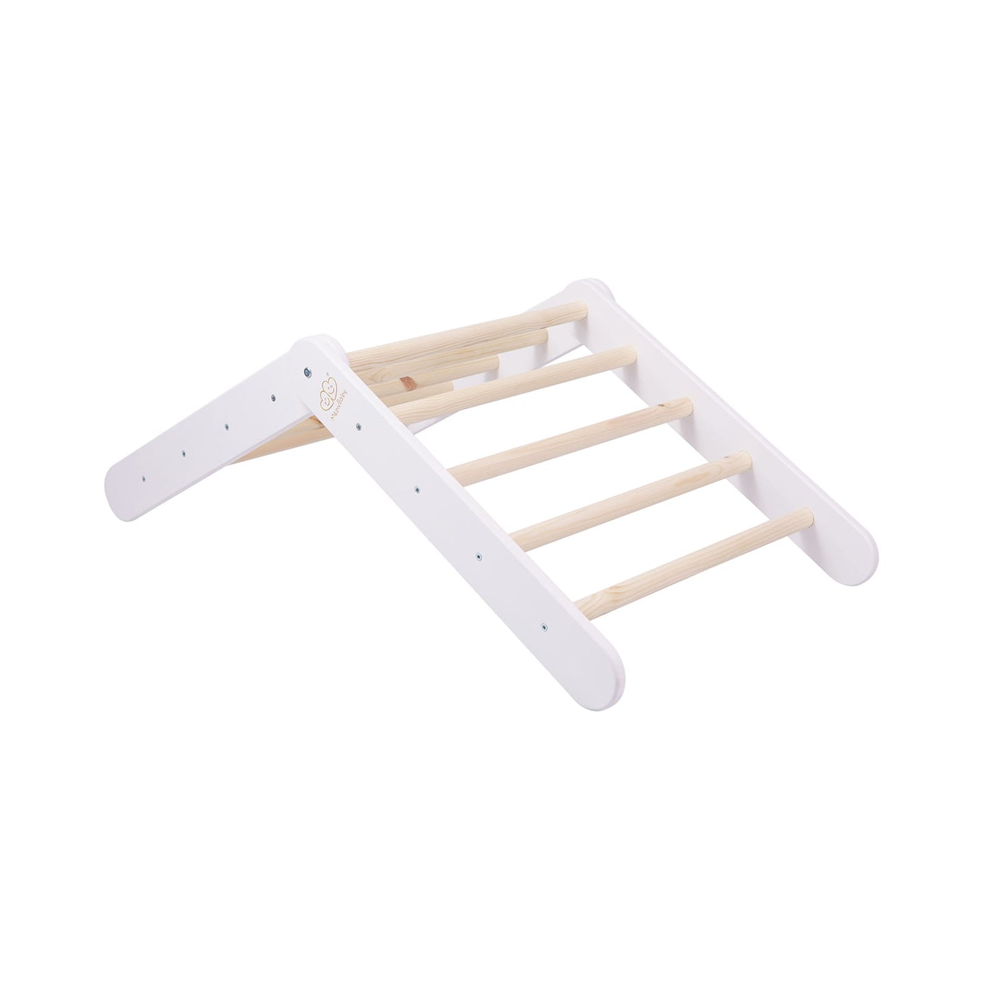 Large Wooden Pikler Ladder - White