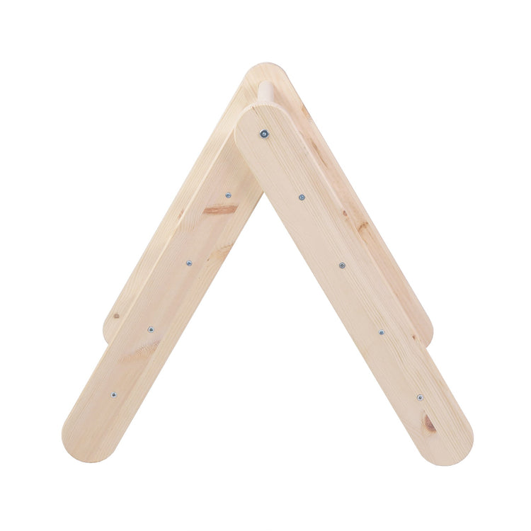 Wooden Pikler Climbing Ladder - Natural Wood