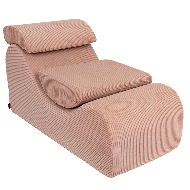 Wave Lounger - Aesthetic Powder Rose