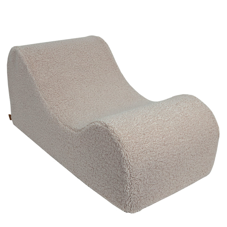 Wave Lounger - Light Grey Bearly