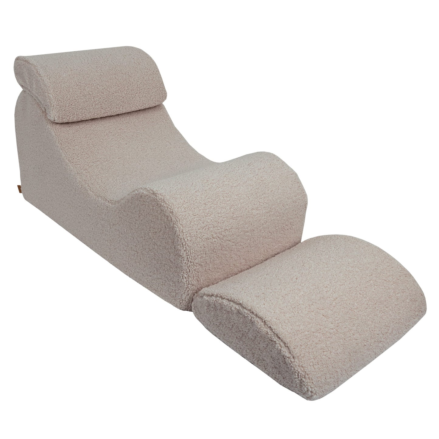 Wave Lounger - Light Grey Bearly