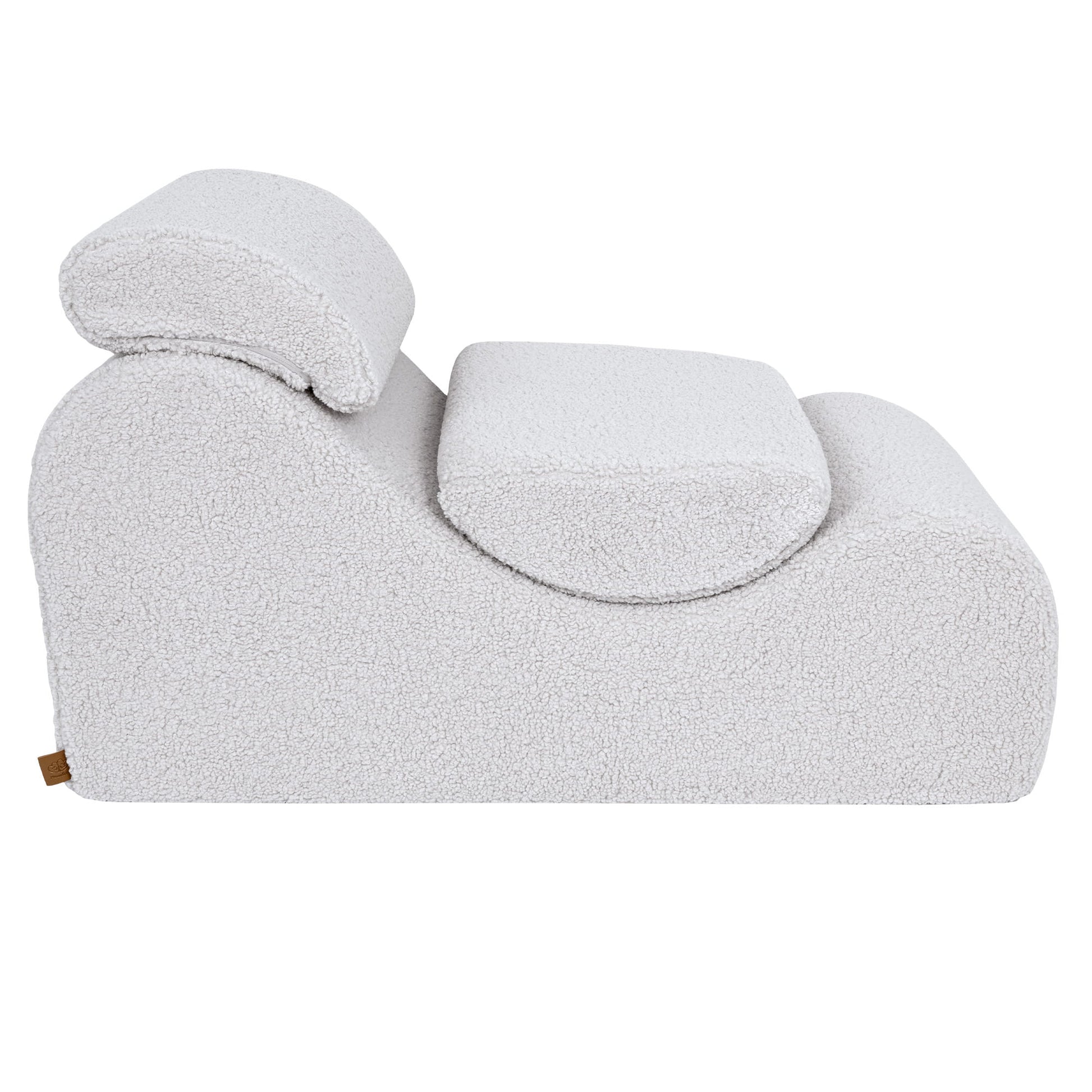 Wave Lounger - White Bearly