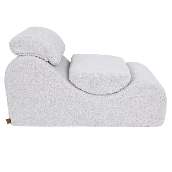 Wave Lounger - White Bearly