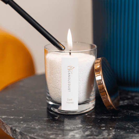 Powdered Candle in Glass - Nordic Lights 160g