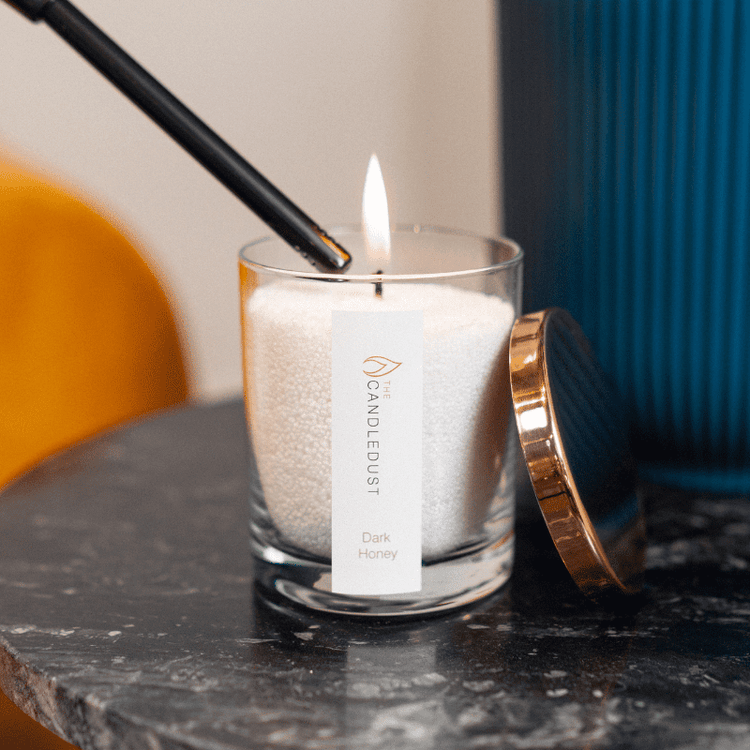 Powdered Candle in Glass - Nordic Lights 160g