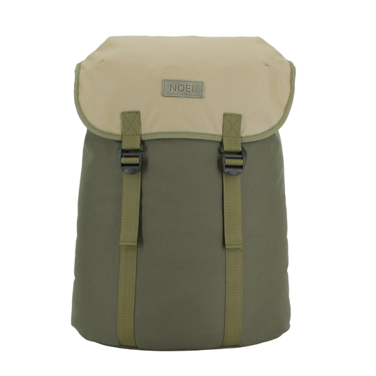 Cafe Backpack with G-hook - Khaki & Beige