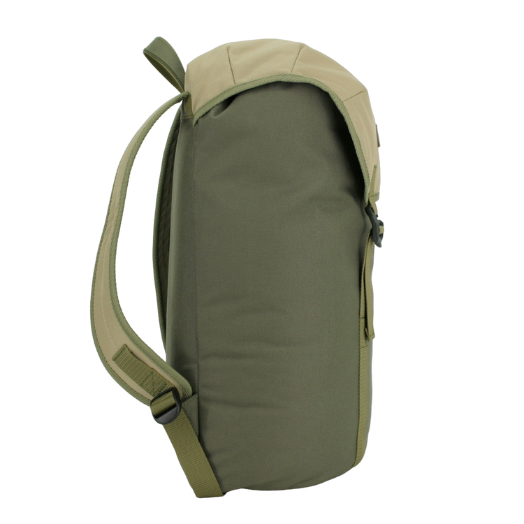 Cafe Backpack with G-hook - Khaki & Beige