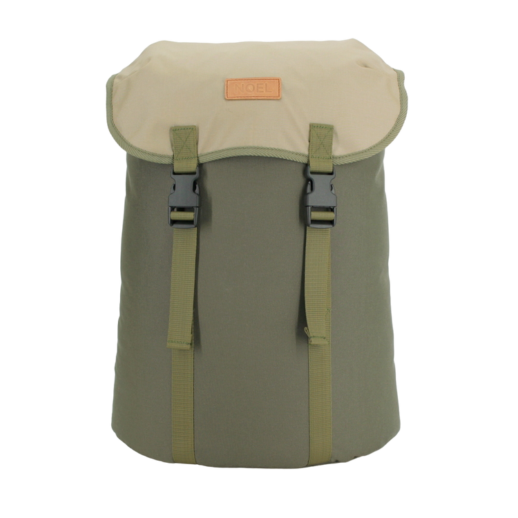 Cafe Backpack - Khaki & Beige