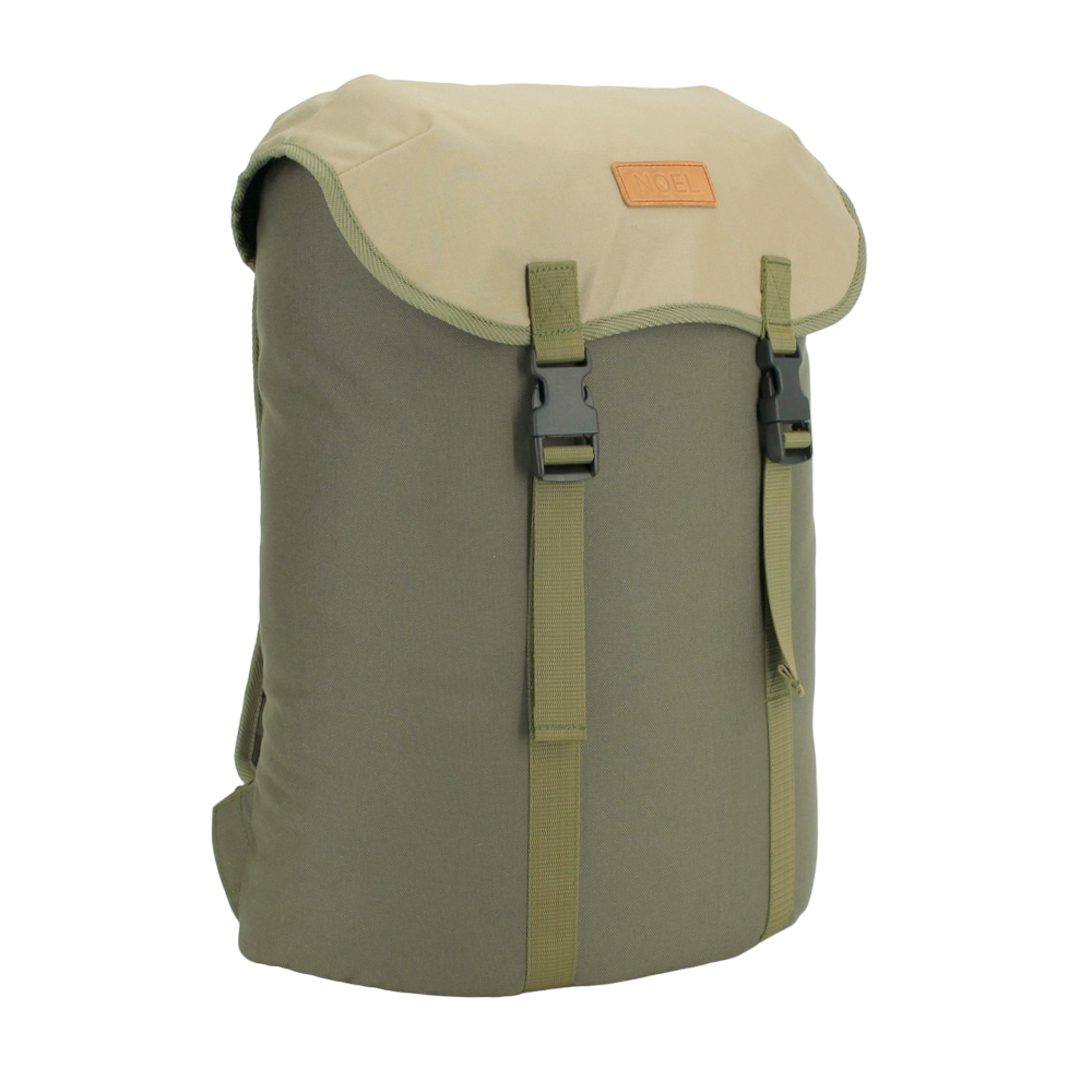 Cafe Backpack - Khaki & Beige